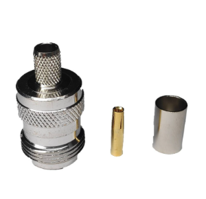 Conector SYSCELL SYS-CN240NM LMR240 N macho crimpar